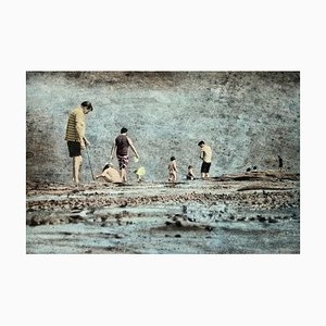 Irène Jonas, Endless Summer No.14, 2020-21, Original Print Enhanced with Oil Paint