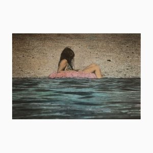 Irène Jonas, Endless Summer No.10, 2020-21, Original Print Enhanced with Oil Paint