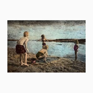 Irène Jonas, Endless Summer No.6, 2020-21, tirage original rehaussé de peinture à l'huile