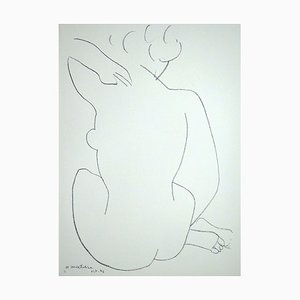 After Henri Matisse, Femme Assise, 1981, Lithograph