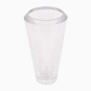 Vaso in cristallo di Orrefors, Svezia, anni '80