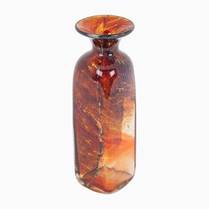 Art Glass Vase by Michael Harris for Mdina Maltese