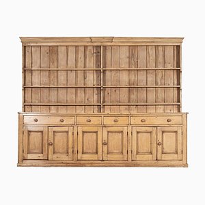 Large 19th Century English Country House Sycamore Top Dresser, 1870