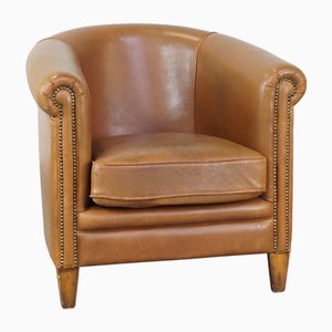 Sheep Leather Club Chair