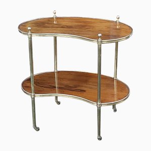 Victorian Rosewood Two Tier Brass Bound Whatnot