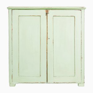 Meuble Antique en Pin Peint, Suède, 1850