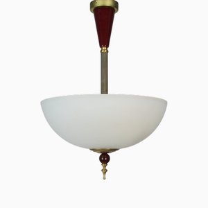 Vintage Pendant in Brass, 1980s