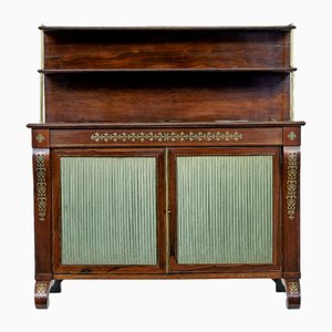 Antique Regency Brass Inlaid Chiffonier, 1820