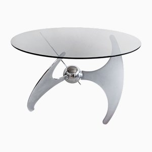 Adjustable Dining/Coffee Table by Luciano Campanini for Cama, 1970s