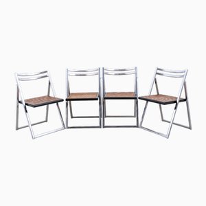 Rattan Klappstühle von Arrben, 4 . Set