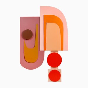Retro Relief Sculpture by Tilde Grynnerup