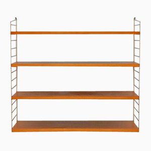 Vintage Wall Bookcase, 1960s