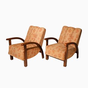Poltrone Art Deco, Europa centrale, anni '30, set di 2