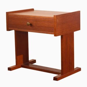 Comodino piccolo in teak, anni '60