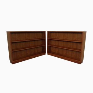 Freestanding Teak Bookcase, Denmark, 1960s