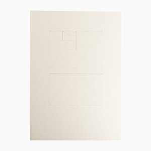 Enrico Della Torre, Abstract Geometric Composition, 2016, Pencil Drawing
