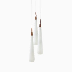 Lampada da soffitto Droppen di Uno & Östen Kristiansson per Luxus, anni '50