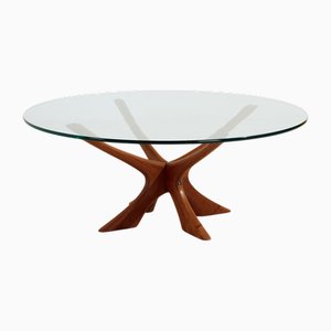 Model T118 Coffee Table by Illum Wikkelsø for Niels Eilersen, 1960s