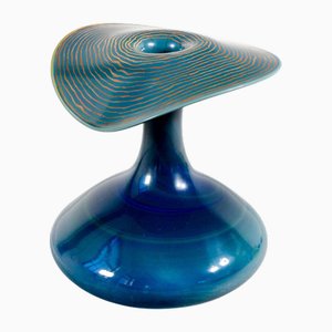 Vaso in vetro soffiato di Murano