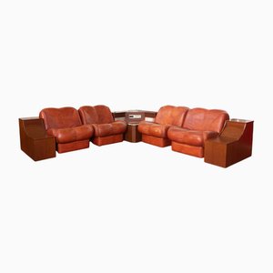 Modulares Vintage Sofa mit Kassettenradio und integrierter Bar, 1980er