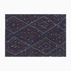 Turkish Jajim Flat-Weave Textile Rug