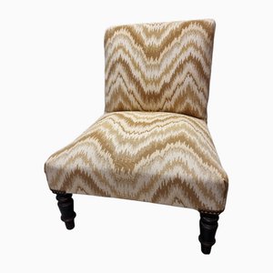 Französischer Vintage Strickstuhl, 1950er