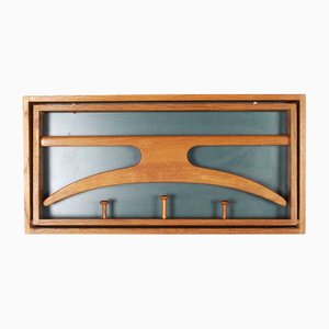 Folding Coat Hanger by Adam Hoff & Poul Østergaard for Virum Møbelsnedkeri, 1960s