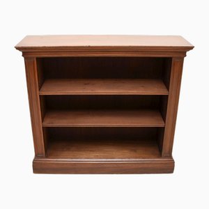 Antique Victorian Open Bookcase, 1890