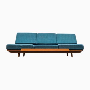 Divano letto Mid-Century in frassino di Jitona, Repubblica Ceca, anni '60