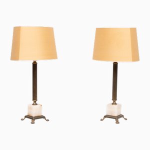 Lampade da tavolo Colum, Germania, anni '70, set di 2