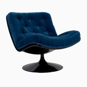 Sillón Mod. 975 de mohair de Geoffrey Harcourt para Artifort, Dedar, años 60