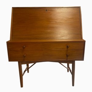 Teak Secretary by Lb Kofod-Larsen, 1950s