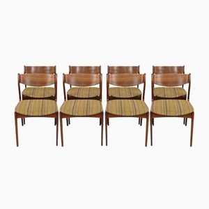 Chaises de Salle à Manger de PE Jorgensen, Set de 8