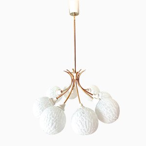 Lustre Boule de Neige Vintage, 1970s