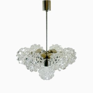 Mid-Century 7-Arm Chandelier from Kamenický Šenov, 1970s