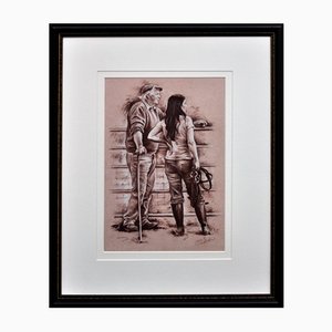 Elin Sian Blake, Stable Friends, 21st Century, Pastel