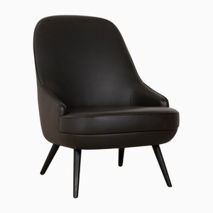 Sedia 375 vintage in pelle di Walter Knoll