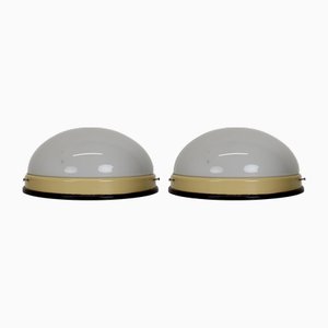 Bauhaus Ceiling Lamps, 1940s, Set of 2