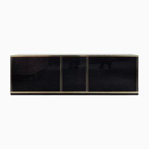 Black Lacquered Sideboard by Mario Sabot