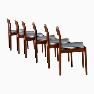 Sillas de Johannes Nørgaard para Nørgaards Møbelfabrik. Juego de 6