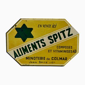 Vintage Spitz Colmar Foods Werbeteller