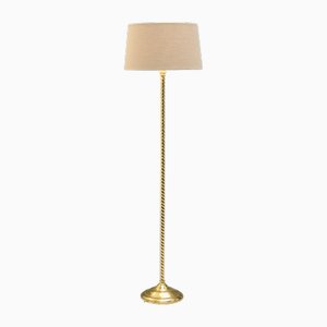 Brass Floor Lamp, 1890s