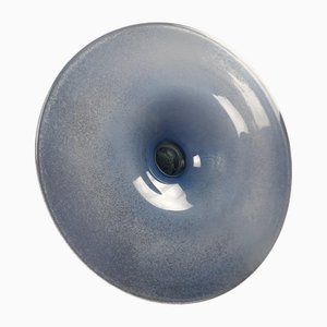 Milieu de Table en Verre de Murano Sablé de Style Scavo et Poli, 1970s
