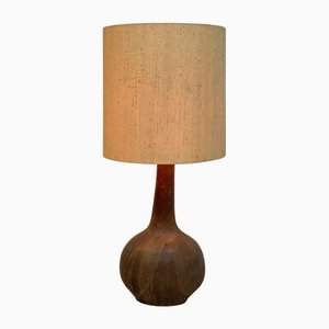 Lampada da terra grande vintage in ceramica, Italia, anni '70