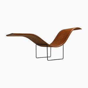 Mid-Century Stack-Laminated Lounge Chair by Tiller Lesser, Germany, 1990s
