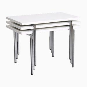 Modern Stacking Tables by Trix & Robert Haussmann for Swiss Form, 1960s