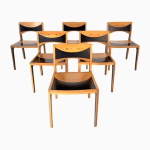 Vintage Damasco Stühle von Afra & Tobia Scarpa für Maxalto, 1970er, 6er Set