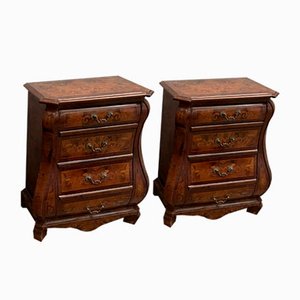 Vintage Dutch Bedside Tables, 1980s, Set of 2