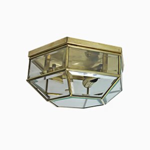 Octagonal Wall or Ceiling Light, 1974