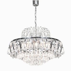 Vintage Viennese Crystal Chandelier, 1970s